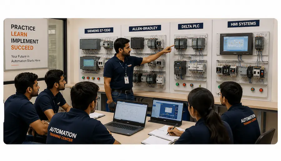 Industrial Automation Practical Training Session